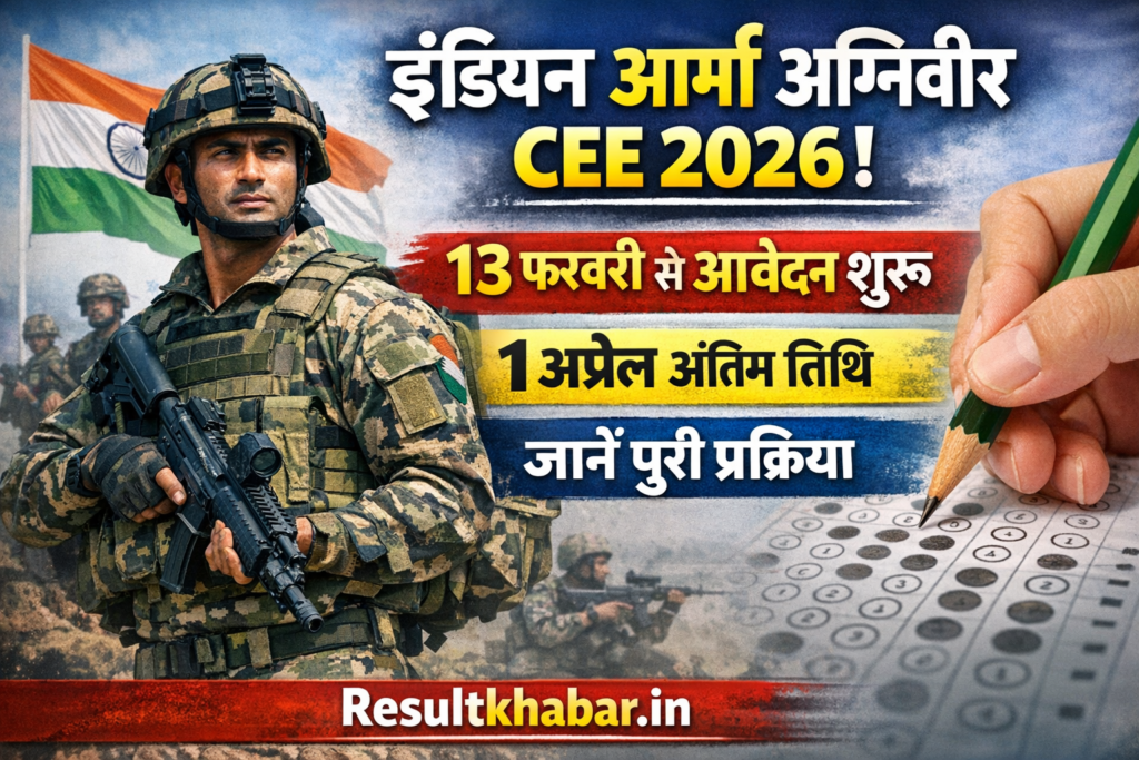 Indian Army Agniveer CEE 2026