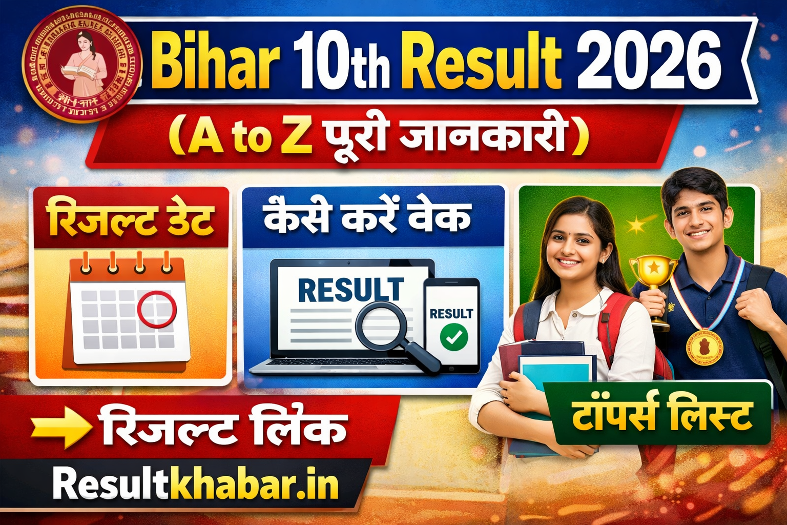 Bihar board 10th Result 2026