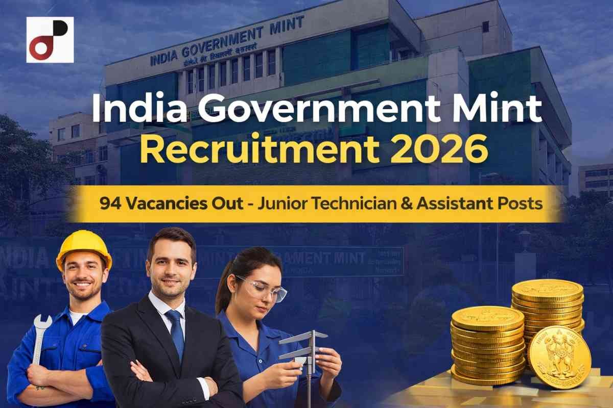 India Government Mint Recruitment 2026 Notification Out
