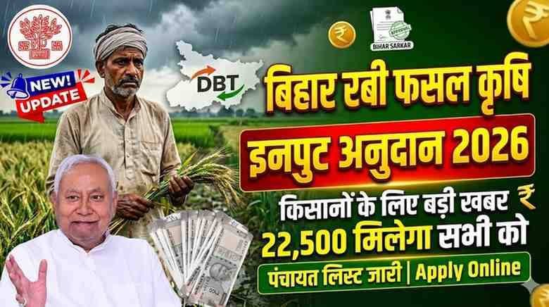 Bihar Krishi Input Anudan 2026