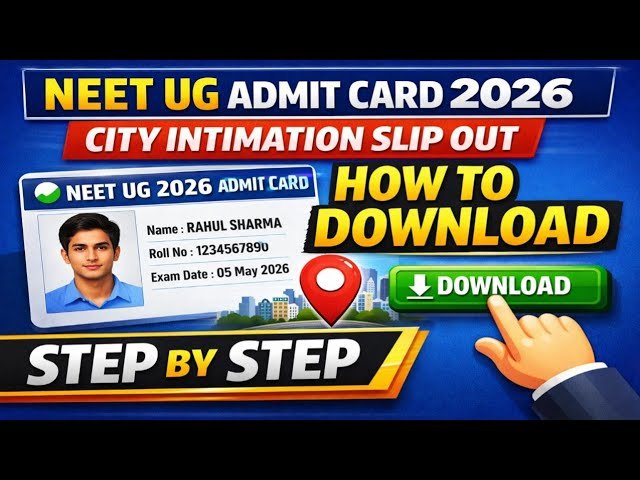 NEET UG Admit Card 2026