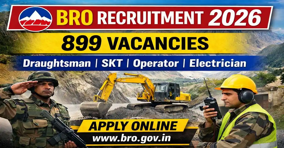 BRO Recruitment 2026 Apply Online