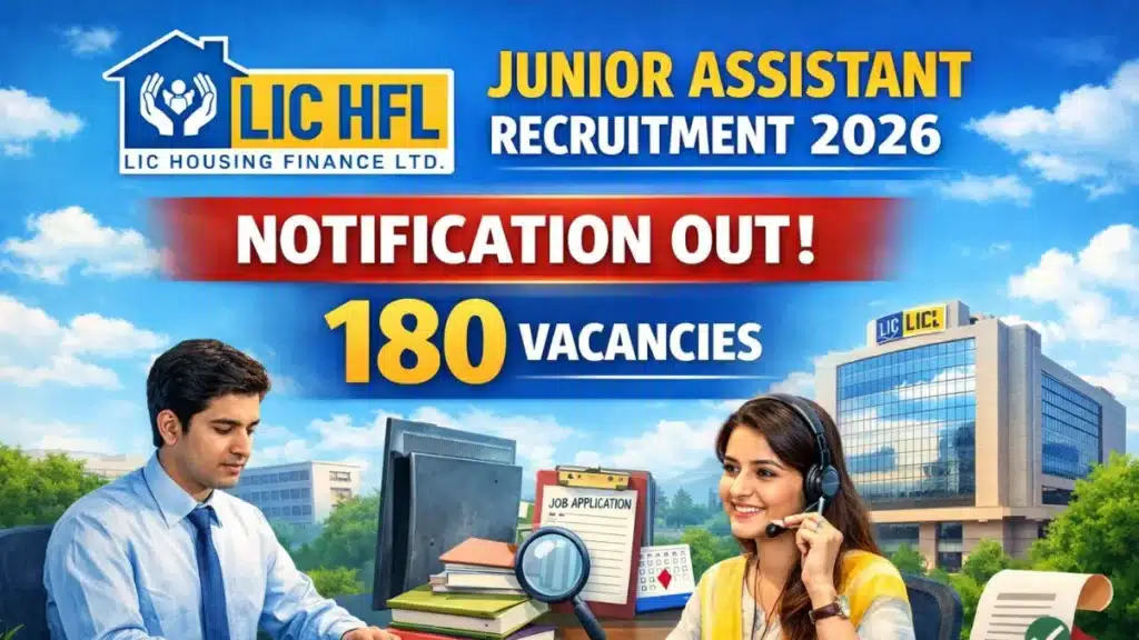 LIC HFL Junior Assistant Recruitment 2026 Notification Out