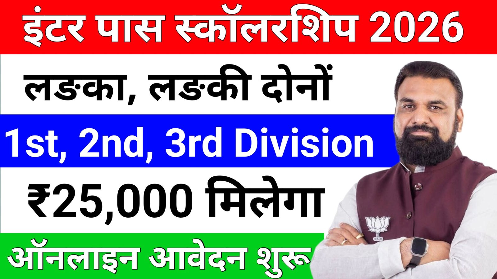 Bihar Board Inter Pass Scholarship 2026 Apply Online