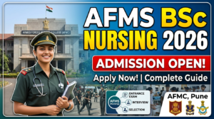 AFMS-BSc-Nursing-Admission-2026