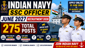 Indian Navy SSC Officer