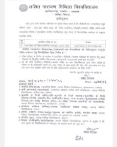 LNMU PG 4th Semester Result 2024-26
