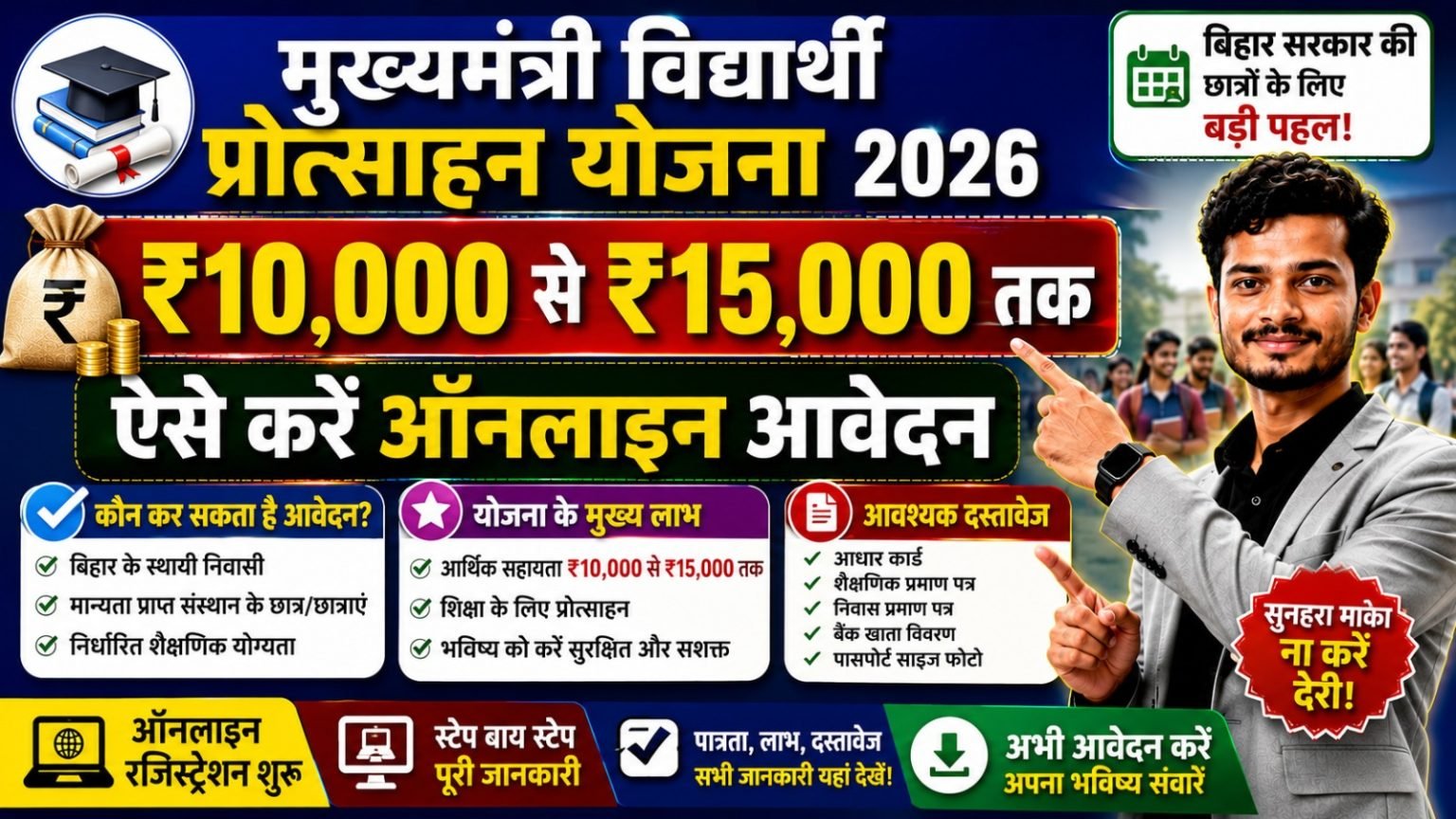 Mukhyamantri Vidyarthi Protsahan Yojana 2026
