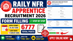 Railway NFR APPRENTICE RECRUITMENT