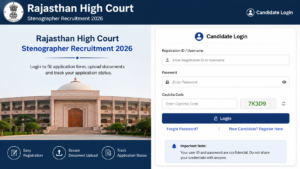 Rajasthan High Court Stenographer