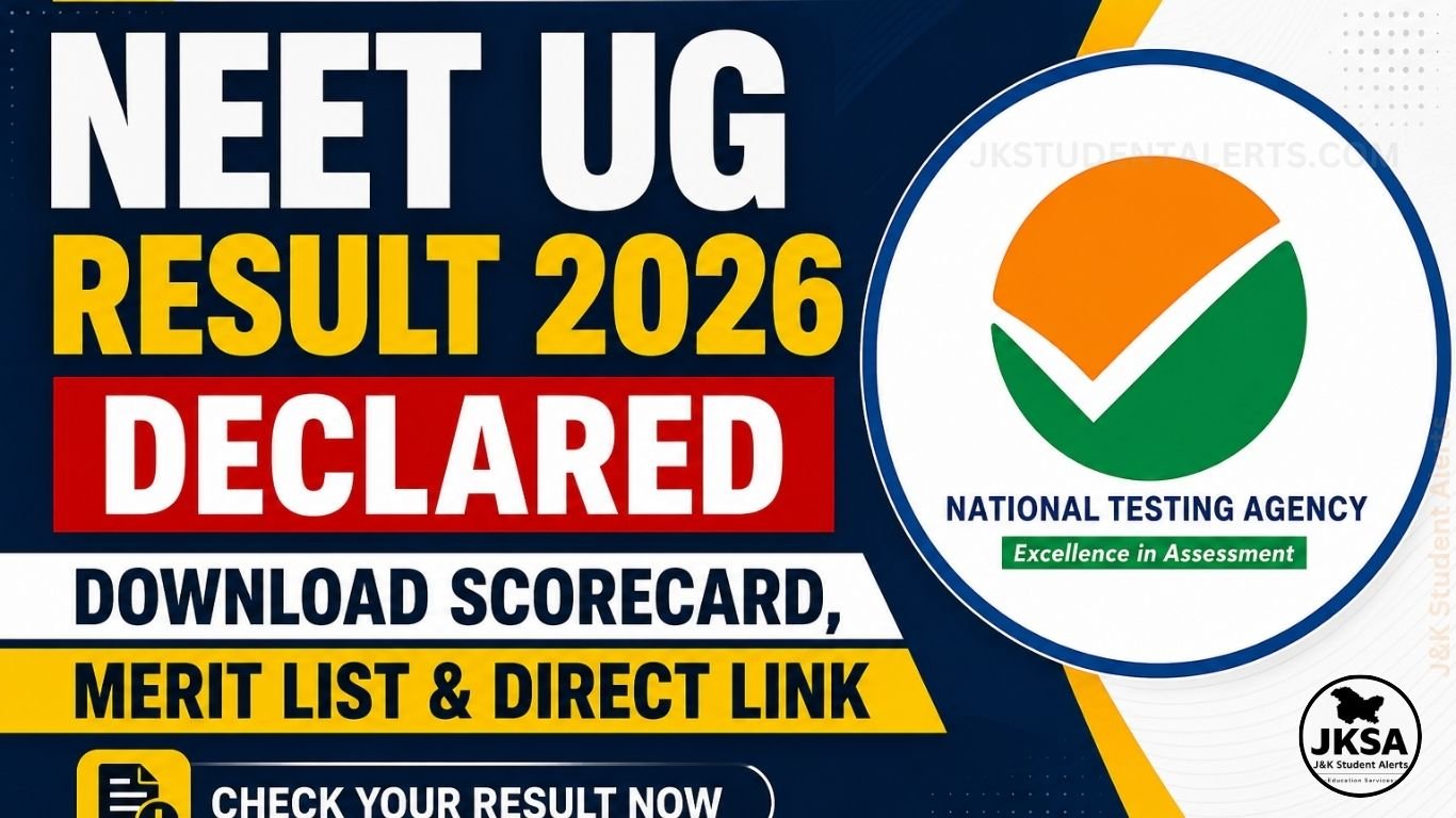 NTA NEET UG Re-Exam Result 2026