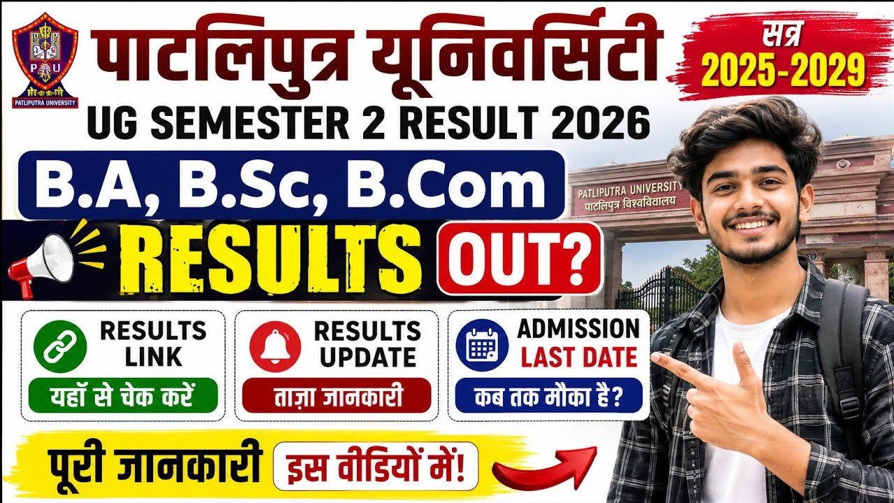 PPU UG Semester 2 Result 2026