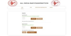 AIBE 22th Online Form 2026