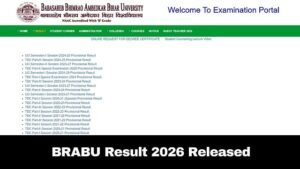 BRABU UG 5th Semester