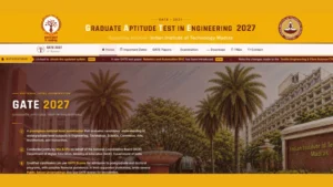 IIT GATE 2027 Admission Form