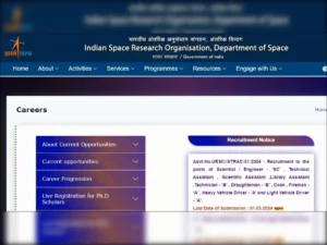 ISRO Recruitment 2026