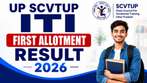 UP SCVTUP ITI 1st Round Allotment Result 2026
