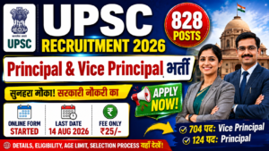 Upsc principal vice principal Recruitment 2026