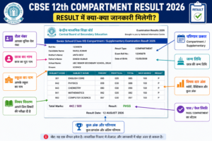 CBSE 12th Compartment Result 2026 Details