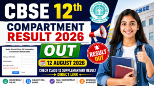 CBSE 12th Compartment Result 2026