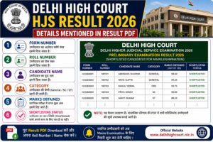 Delhi High Court HJS Result 2026 Details