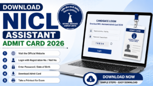 Download NICL Assistant Admit Card 2026