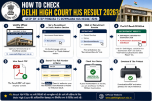 How to Check Delhi High Court HJS Result 2026