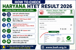 How to Download Haryana HTET Result 2026 Online