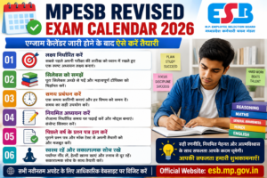 MPESB Exam Preparation Tips 2026 After Revised Exam Calendar Release