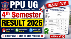  PPU UG 4th Semester Result 
